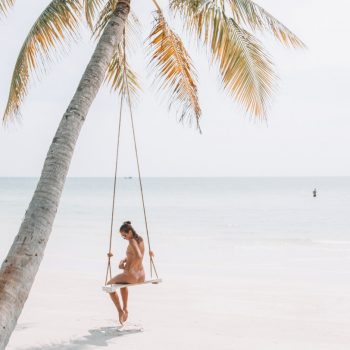 Beautiful Vacation on The Ocean Shore