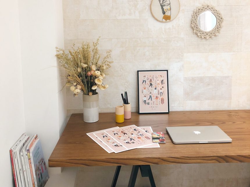 Beautiful Arrangement of The Workplace